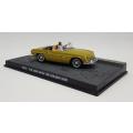 MGB - The Man with the Golden Gun model car scale 1:64 - as per photo