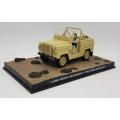 Land Rover Lightweight - The Living Daylights model car - as per photo
