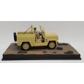 Land Rover Lightweight - The Living Daylights model car - as per photo