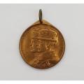 South Africa King George V medallion - as per photo