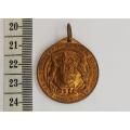South Africa King George V medallion - as per photo