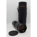 Soligor 90mm - 230mm lens in case - as per photo