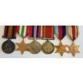 Boer War and WWII Family Medal Group to Patrick Family as per scan
