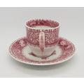 SPODE Pink Camilla small cup and saucer - as per photo