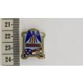 US Towa pin badge - as per scan