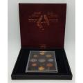 1994 South Africa Sparrow Proof Coin Set as per photo