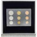 1997 South Africa Arum Lily Proof Coin Set as per photo