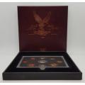 1995 South Africa Fish Eagle Proof Coin Set as per photo