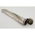 Hallmark Silver pipe mouthpiece holder weight 17.2g - as per photo