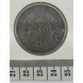 1868 French Silver 5 Franc, Emperor Napoleon III coin as per scan