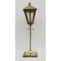Brass lamp post height 20cm as per photo