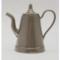 Silver plated miniature teapot made in England height 5.5cm as per photo