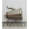 Silver plated miniature teapot made in England height 5.5cm as per photo