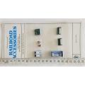 Bachmann Railroad Accessories park assortment HO Scale sealed packaging as per photo