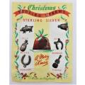 Sterling Silver Christmas Pudding Charms as per photo