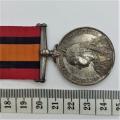 Boer War QSA medal issued to 8391 Pte J Cummings of the Manchester Regiment- as per photo