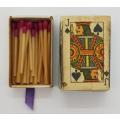Vintage Miniature Matches with Porcelain Side made in Italy - as per photo