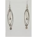 925 Sterling Silver Earrings weight 4,3g as per photo