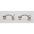 925 Sterling Silver Cufflinks weight 17,5g as per photo