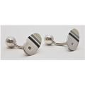 925 Sterling Silver Cufflinks weight 17,5g as per photo