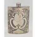 Silver plated flask made in England as per photo