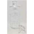 Vintage Cut Glass Decanter with Stopper as per photo