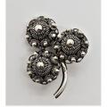 925 Sterling Silver Vintage Brooch weight 7,2g as per photo
