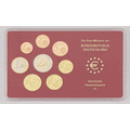2002 German Coin Set Euro Munzen Bundesrepublik Deutschland  as per photo
