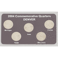 2004 USA 50 States Commemorative Quarters Denver Mint as per photo