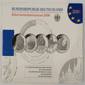 2006 German Silver Coin Set as per photo