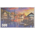 500 Piece American Harbour Sunset Jigsaw Puzzle Sealed as per photo