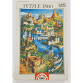 1500 Piece Castles of Europe Jigsaw puzzle as per photo