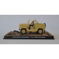 James Bond 007 Land Rover - The Living Daylights Model Car Scale 1:43 as per photo