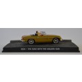 James Bond 007 MGB - The Man With The Golden Gun Model Car Scale 1:43 as per photo