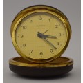 Europa 2 Jewels Vintage Travel Alarm Clock, Working as per photo