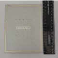 Seiko Chronograph Titanium Watch 100m in box - working as per photo