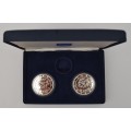 2004 Olympics Athens Silver Coin Set as per photo