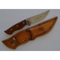 iNyath R. Ferreiro Handmade Knife with Sheath length 26cm as per photo