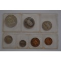 1982 SA Mint Coin Set as per photo
