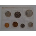 1986 SA Mint Coin Set as per photo
