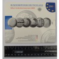 2005 German Silver Coin Set as per photo