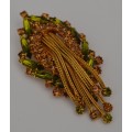 Vintage Costume Jewelry Brooch as per photo