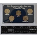 2005 USA 50 States Commemorative Quarters Philadelphia Mint as per photo