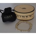 Links of London Sterling Silver Sweetie Bracelet 55g as per photo