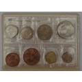 Barclays Bank Ltd last date struck before the adoption of the decimal system in England Proof set as