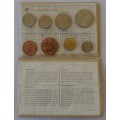 Barclays Bank Ltd last date struck before the adoption of the decimal system in England Proof set as
