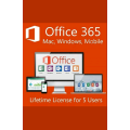 Microsoft Office 365 |5PC|5TB CLOUD|5 USERS