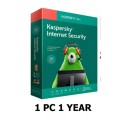 Kaspersky Internet Security 2020 1pc/1 Year