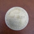 1960 Union of South Africa silver 5 Shillings
