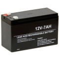 ECOM LIGHT 12V 7Amps Lead Acid Battery for UPS, Gate Motors, Garage Motors, Alarm Systems etc